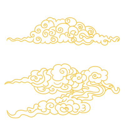 线稿祥云