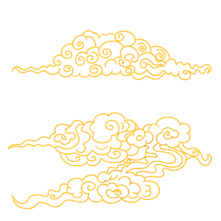 线稿祥云