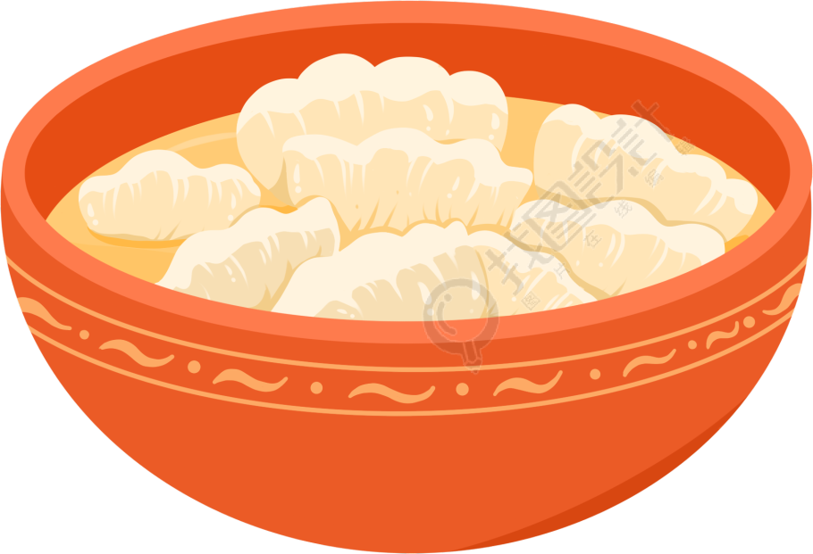 一碗水饺