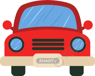 红色汽车