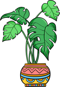 大叶子植物