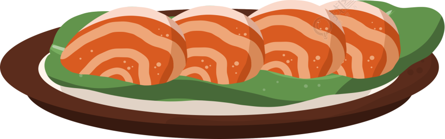 一盘鱼肉