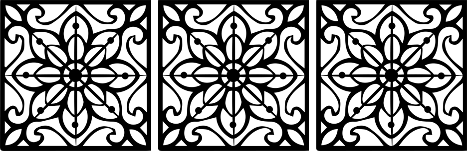 黑白方格花纹素材