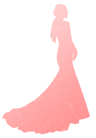 优美女生背景剪影