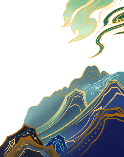 中国风山水