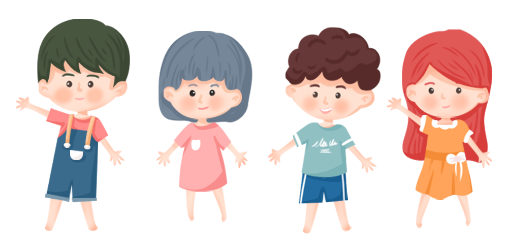 一群小学生