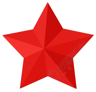 红色五角星图片