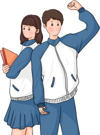 男女高中生图片