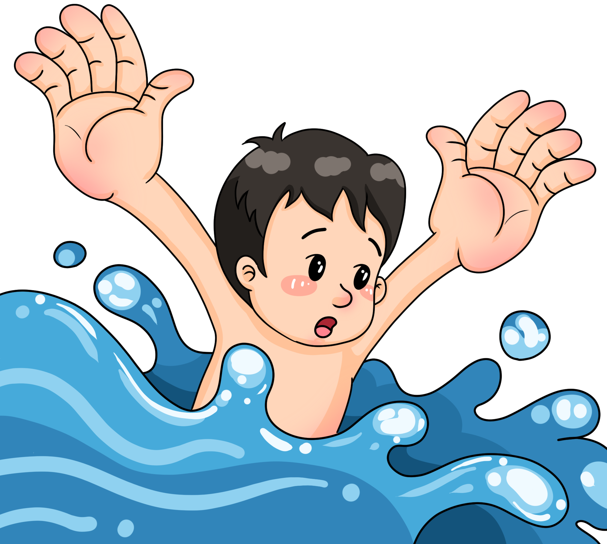 防溺水图片