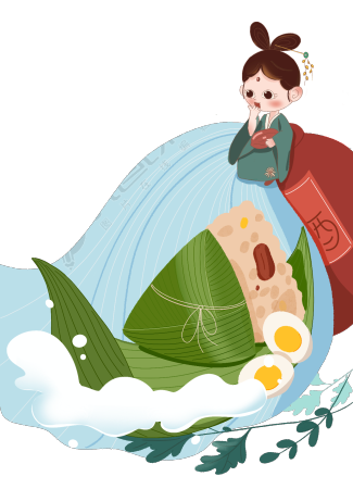 古风粽子女生图片