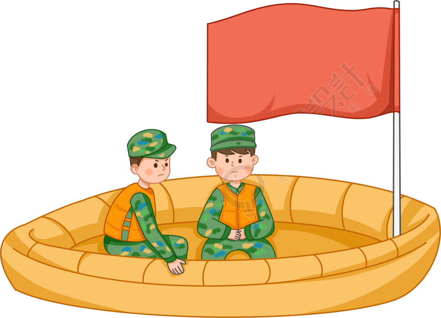 抗洪救援船图片