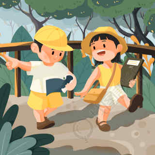 两个小孩图片