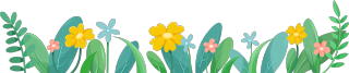 花丛图片