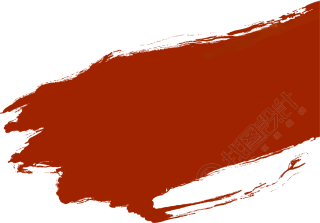 红色笔触图片