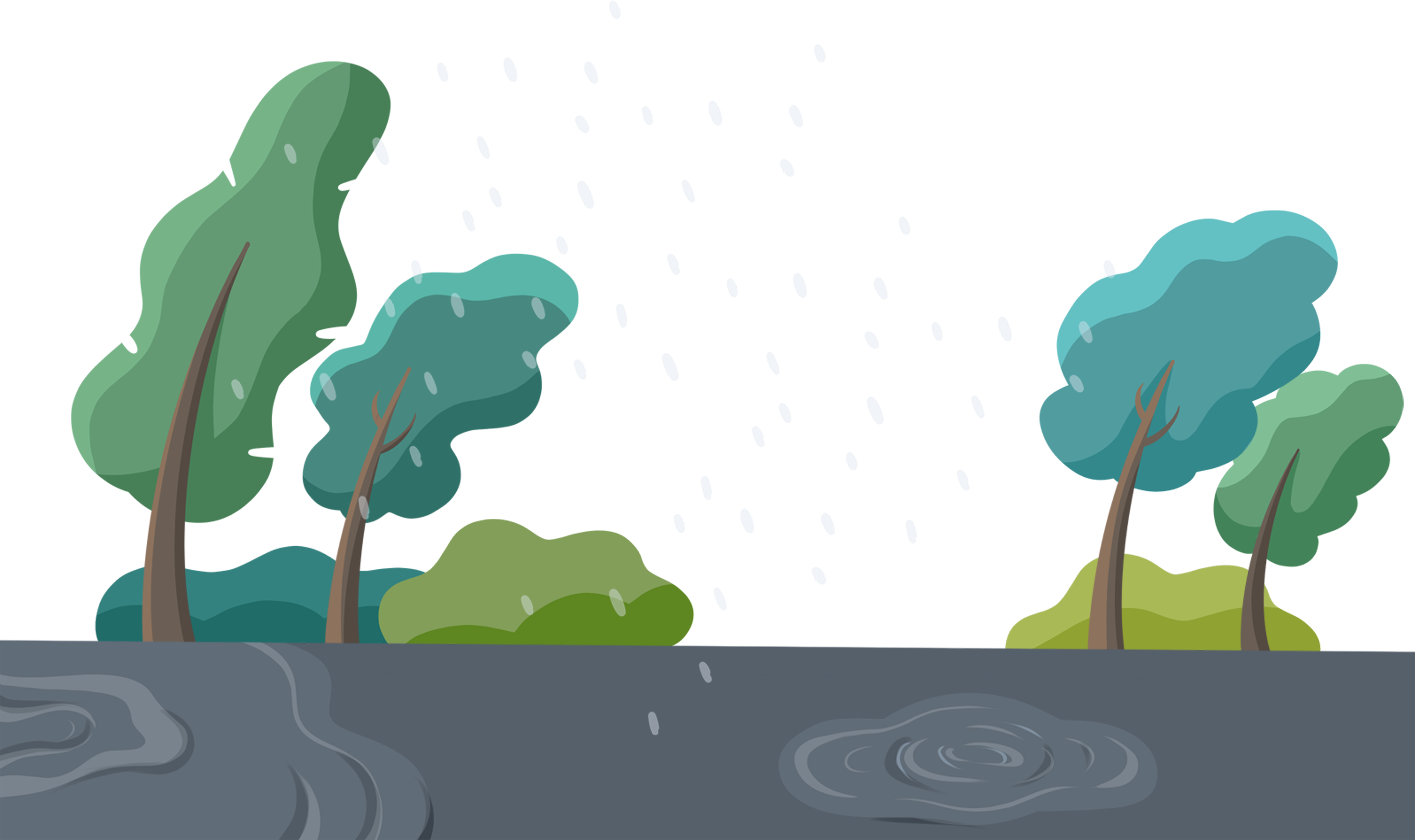 大雨地面图片制作技巧！