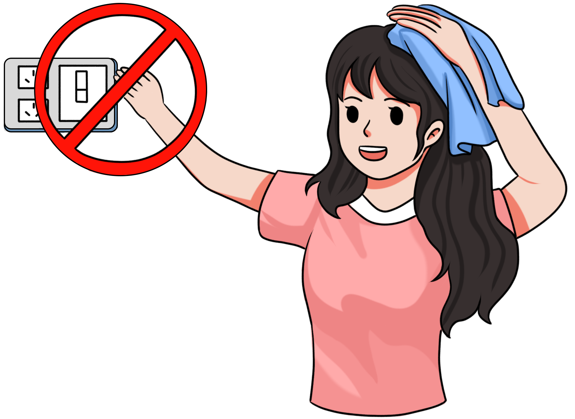 安全用电素材图片大全怎样画？