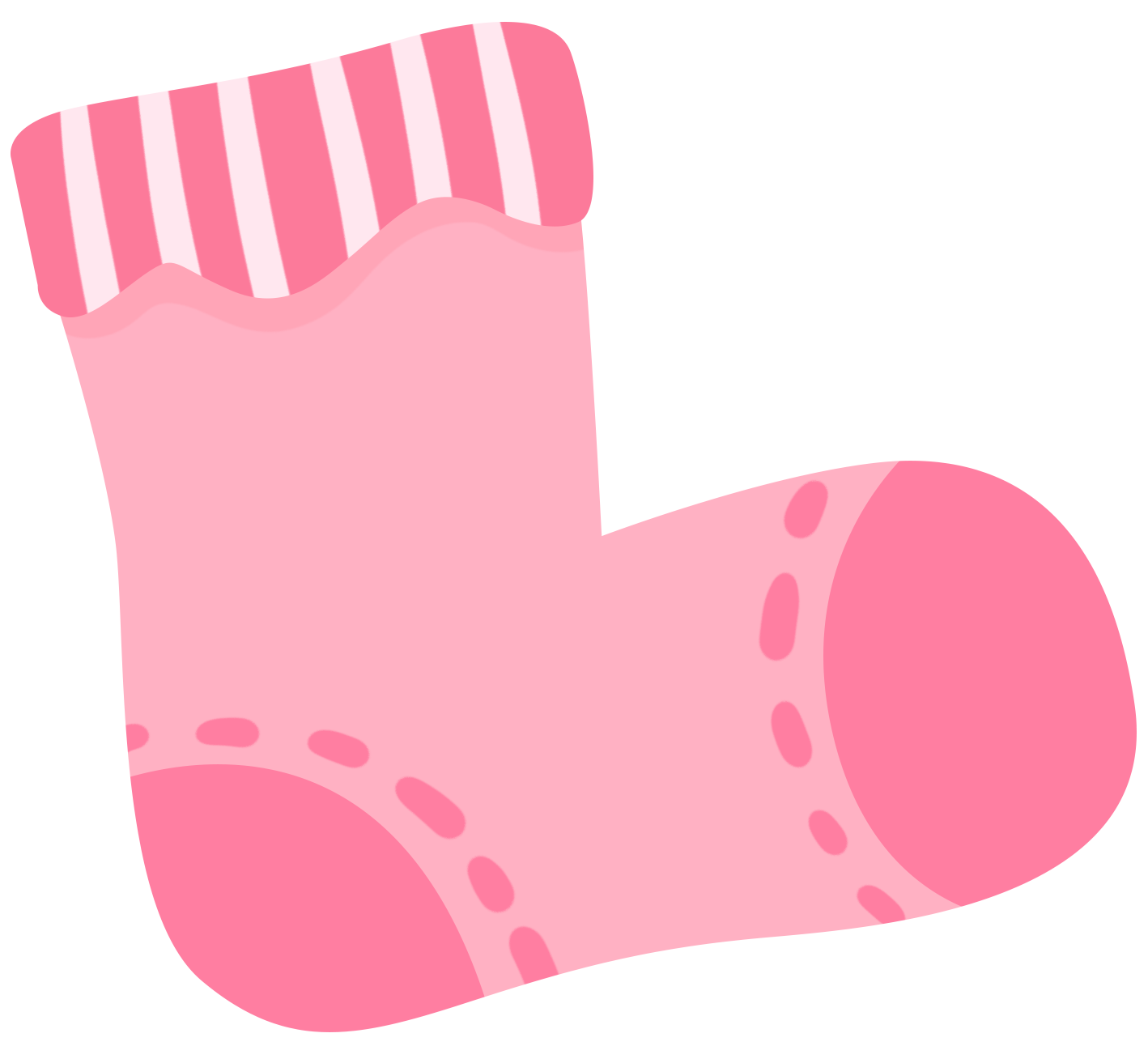 小孩袜子绘画图片制作技巧！