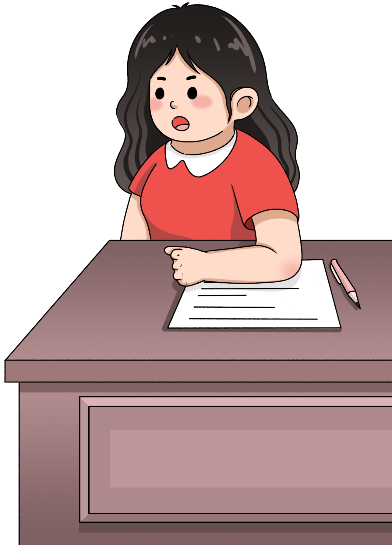 中学教师插画图片制作技巧！