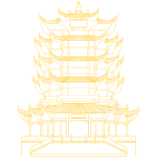 手绘建筑宫殿图片
