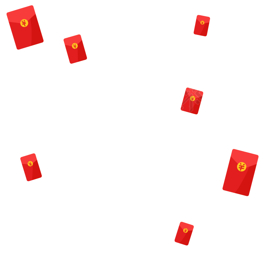 红包雨图片