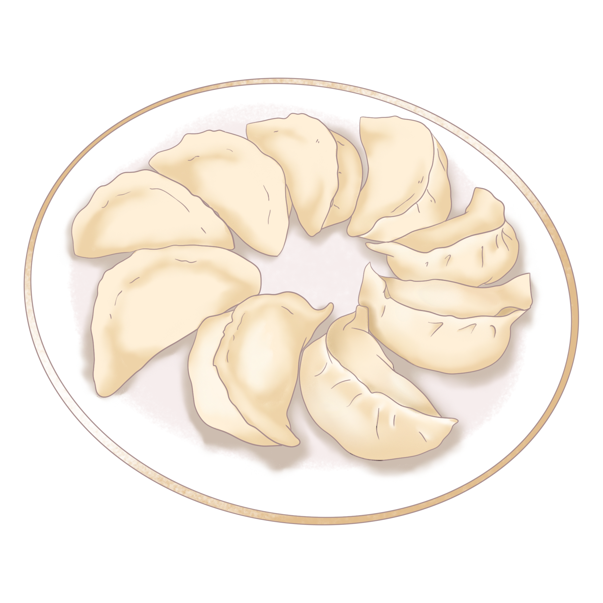 水饺传统美食饺子