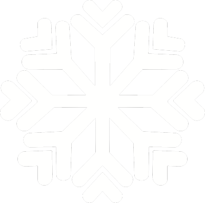 冬季简约白色雪花