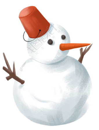 冬季可爱卡通雪人图片