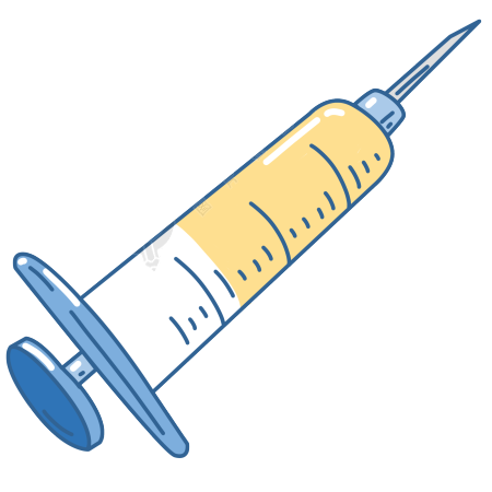 医院医生卡通治病注射器图片