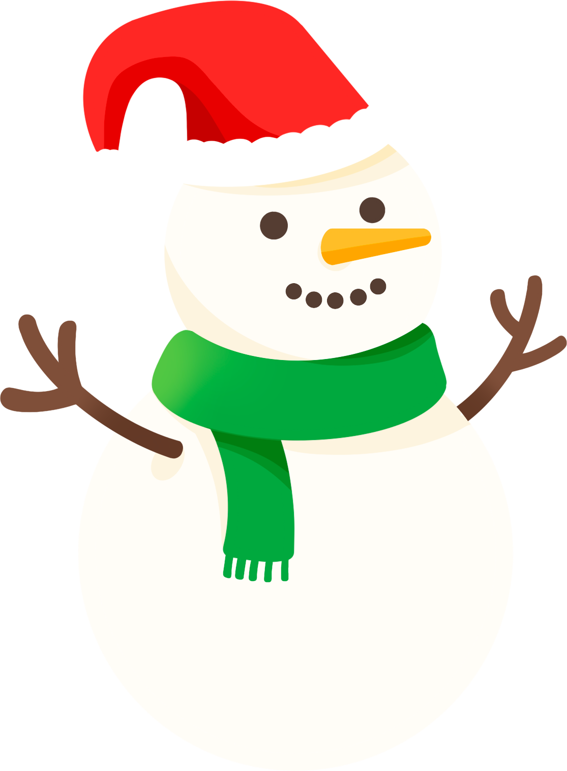 雪人图片插画简单如何制作?