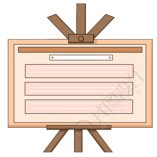 教师上课教学黑板图片