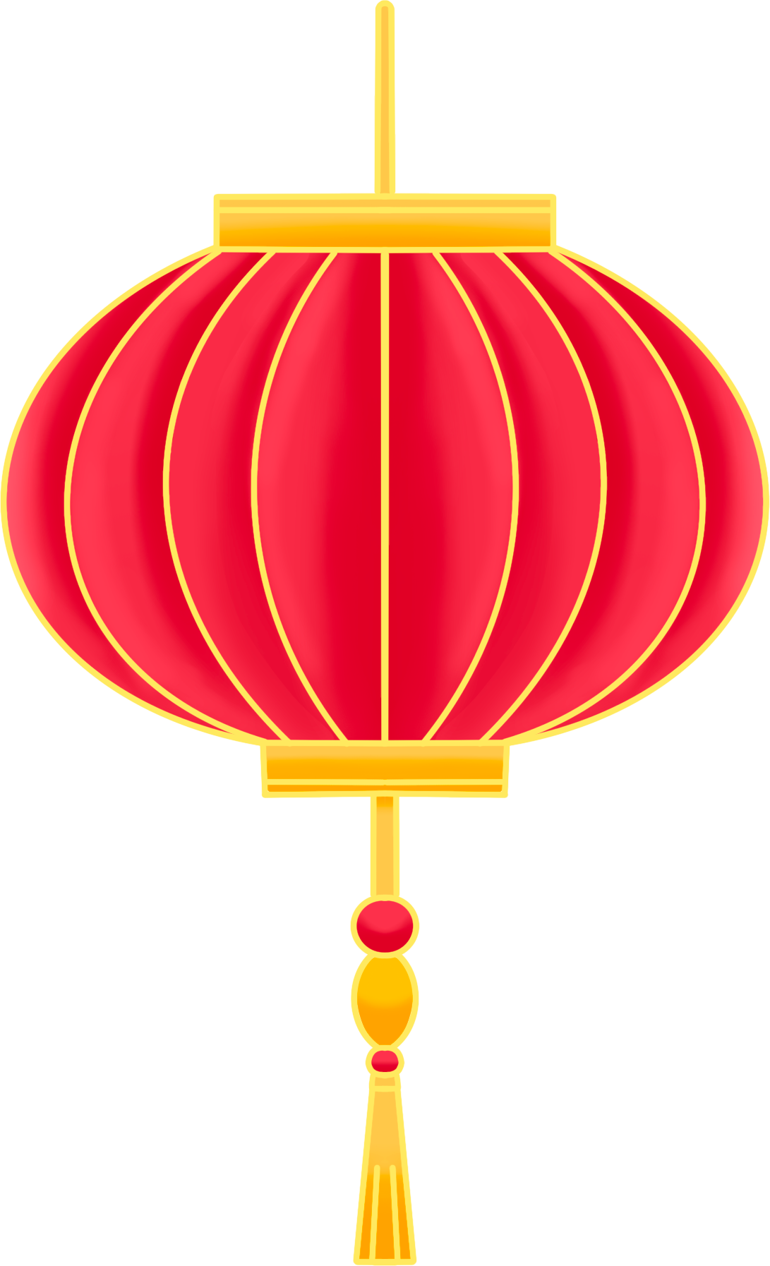 对称灯笼图片素材高清制作方法！