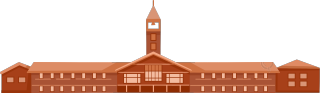 欧式大学城学校建筑图