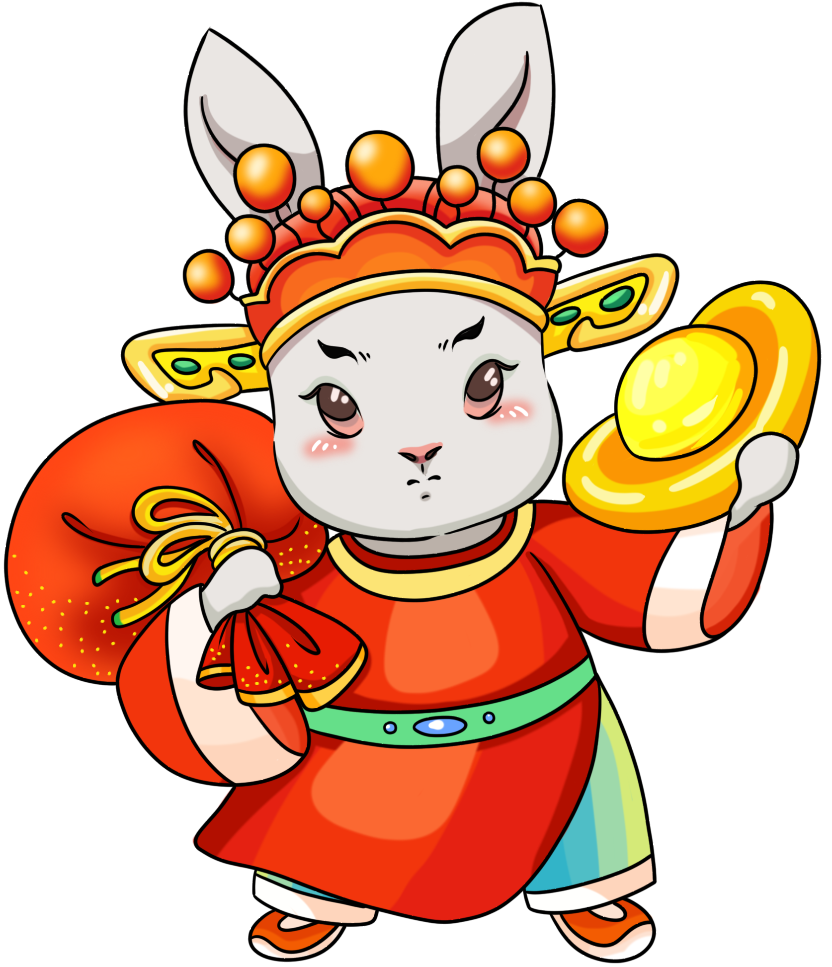 迎财神视频素材制作方法！