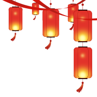 新春喜庆过年红灯笼