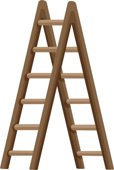 日常生活用具实木梯子图片