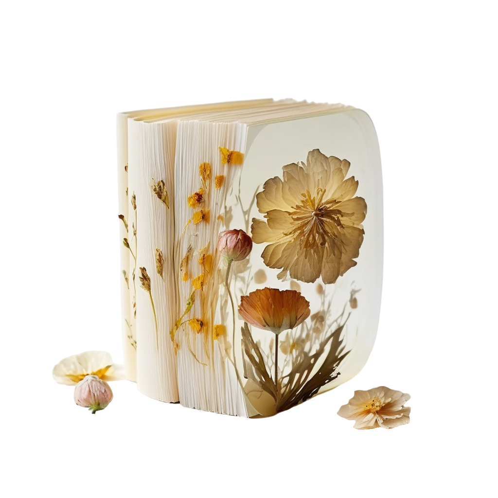 白色背景保存花朵素材