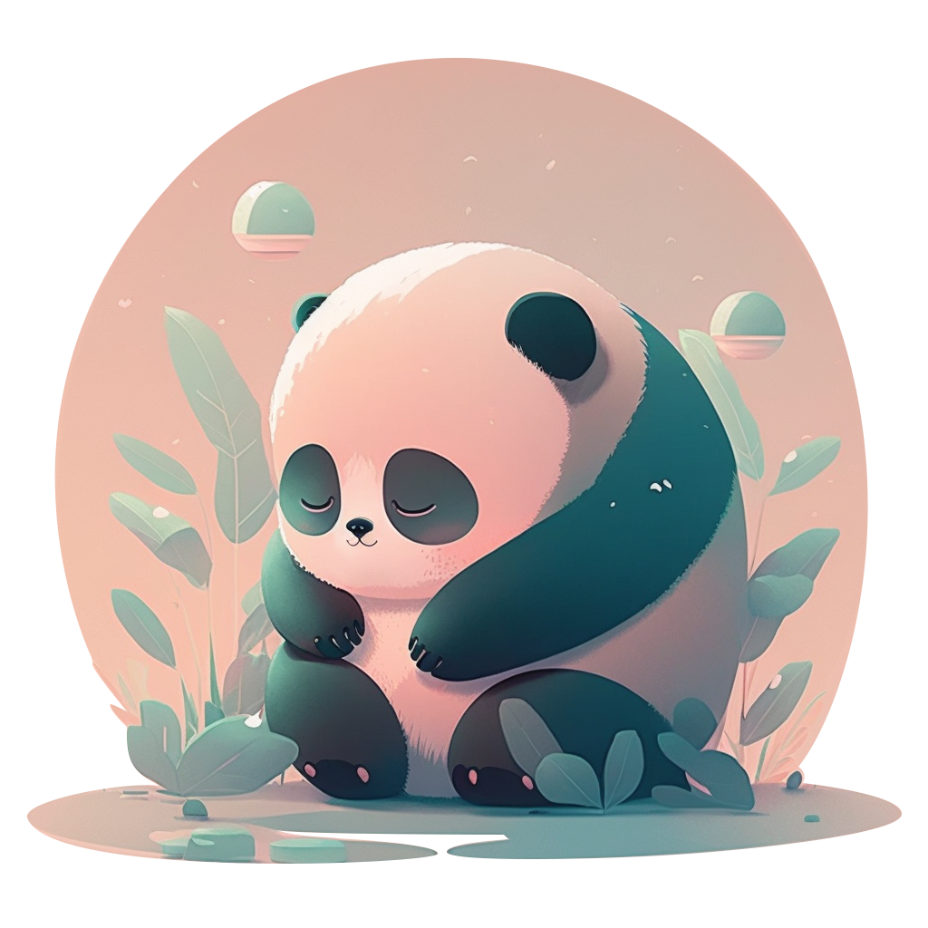温馨可爱插画设计元素PNG素材