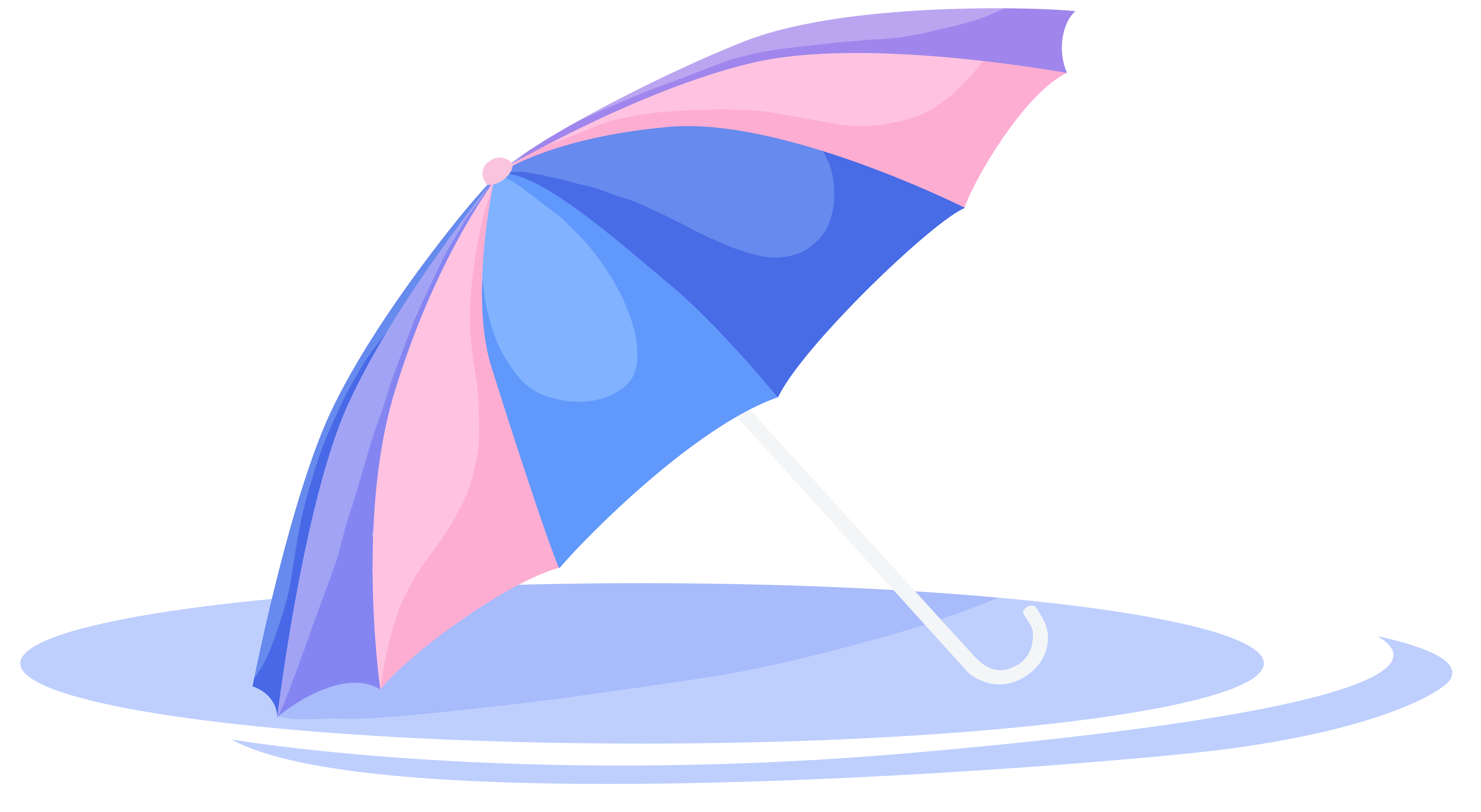 雨伞插画图片如何制作