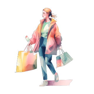透明背景商用图形素材-矢量插画设计