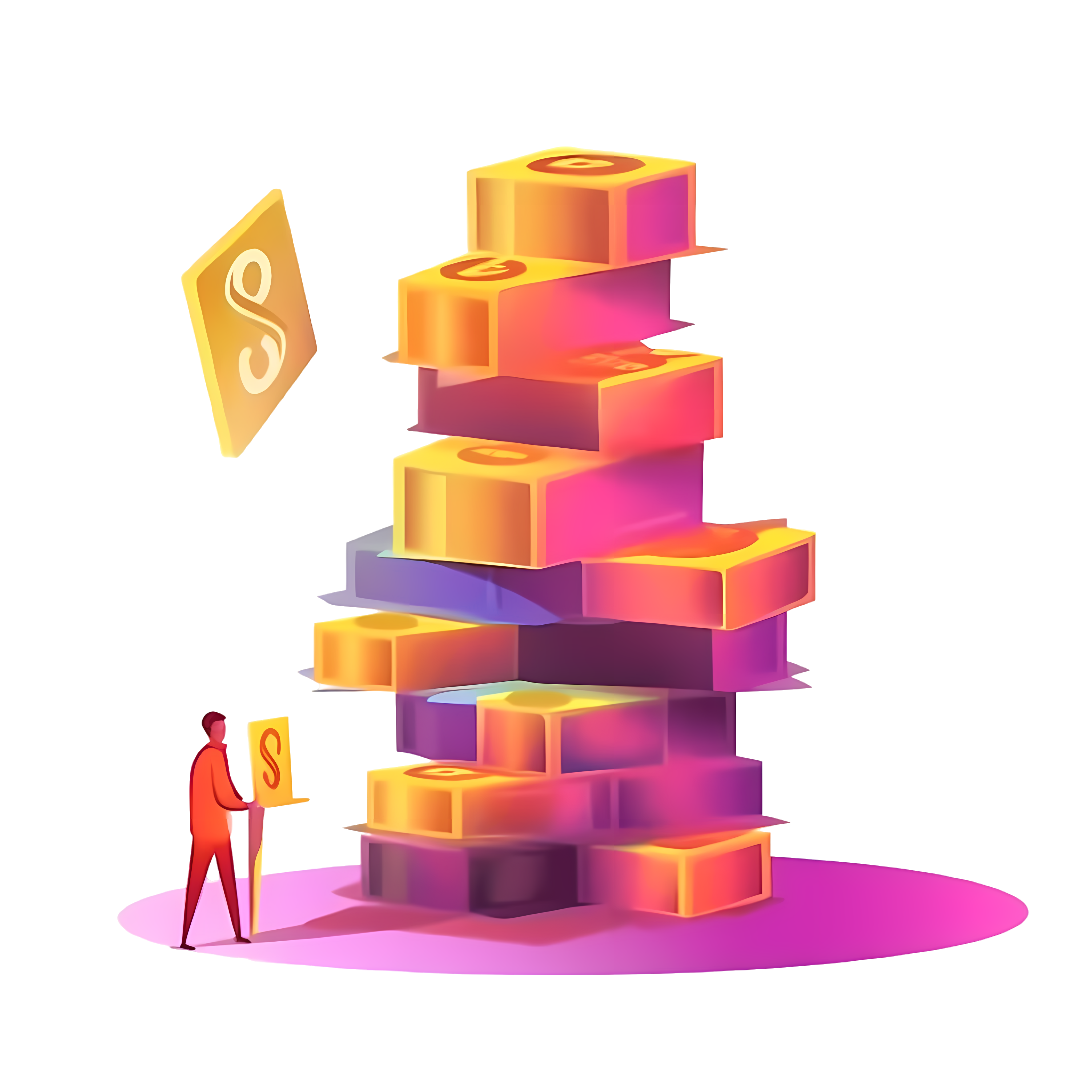 卡通人物PNG插画设计元素