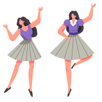 六一儿童节文艺汇演插画