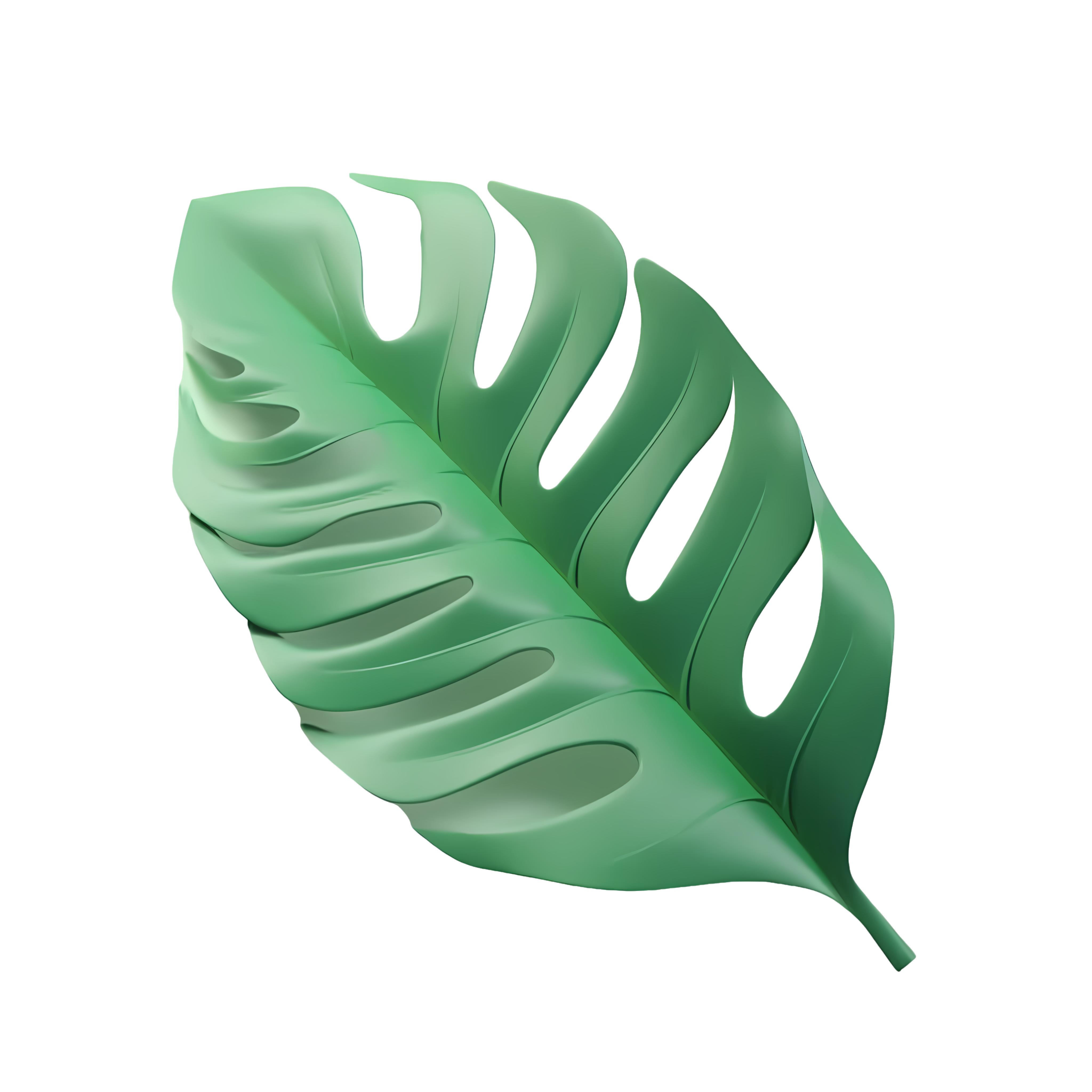 植物绿色蕉叶素材