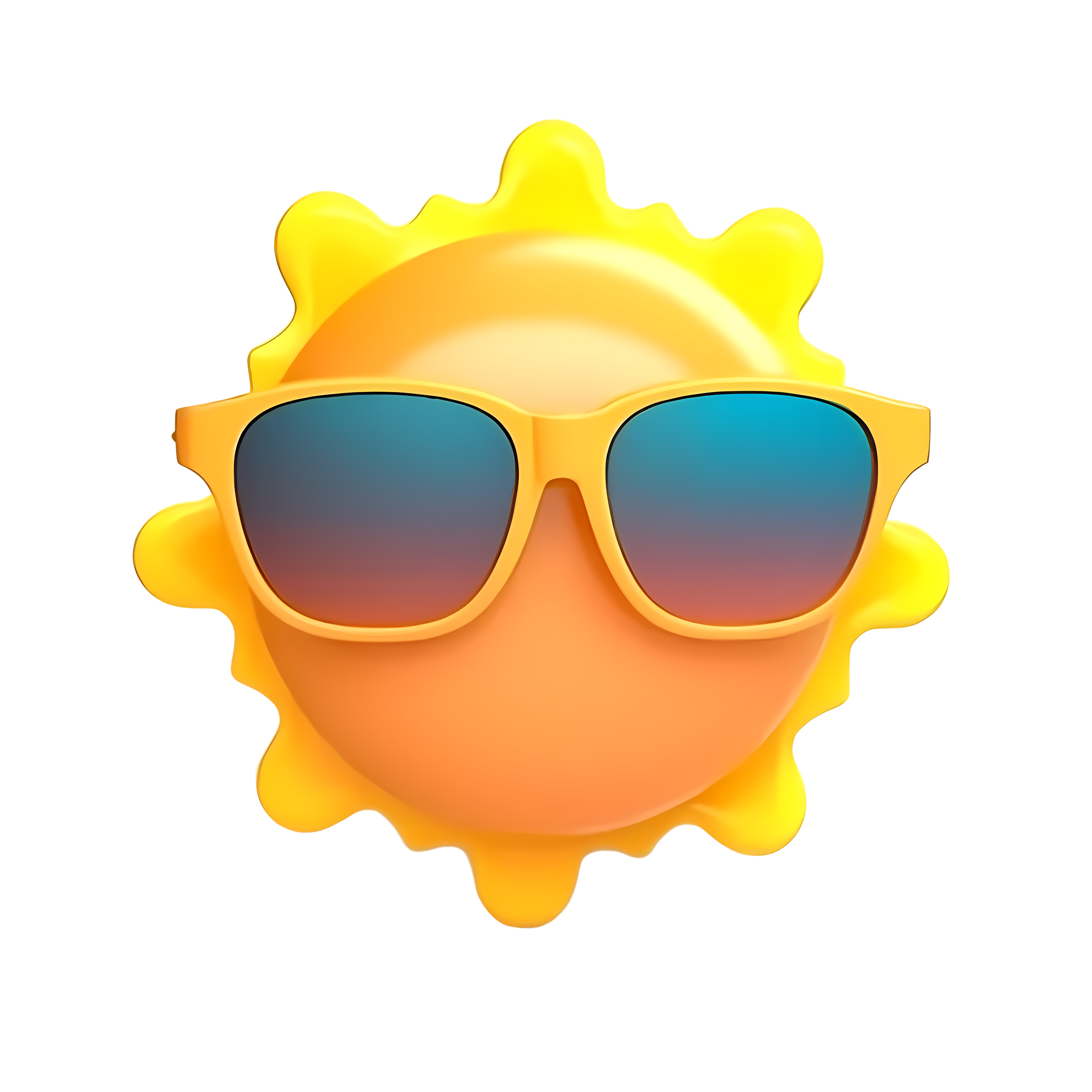 太阳墨镜下的柔和色彩图片