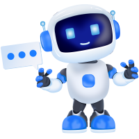 卡通可爱立体智能机器人元素