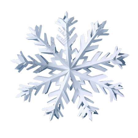 雪花矢量图创意图形