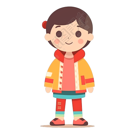 可爱幼儿园孩子高清图形素材