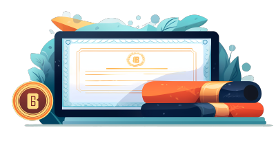 创意设计高级证书素材