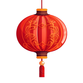 精美传统红灯笼PNG图形素材