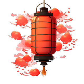 红灯笼矢量素材