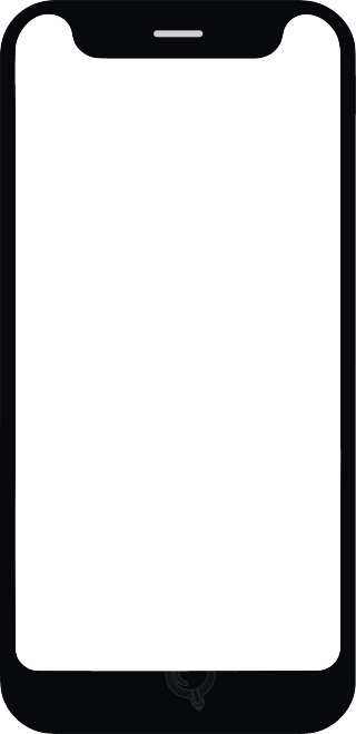 iPhone 手机矢量插画设计